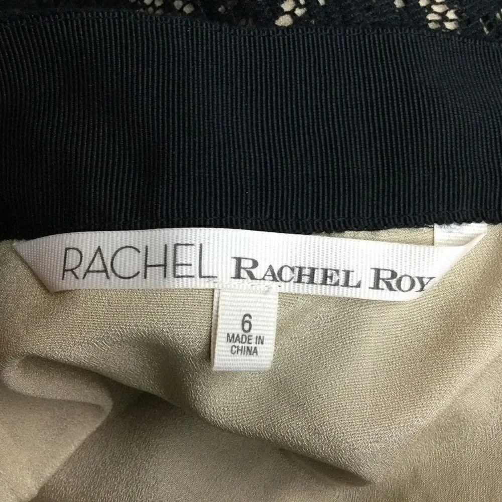 Rachel Rachel Roy Black Lace A-line Skirt - 6‎